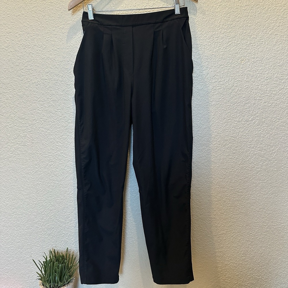 Lululemon Athletica Your True Trouser High Rise Crop Pants Womens 8 Black